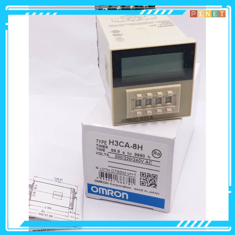 ร้านแนะนำ H3CA-8H TIMER TIME 99.9 s to 9990 h VOLTS. 200/220/240V AC