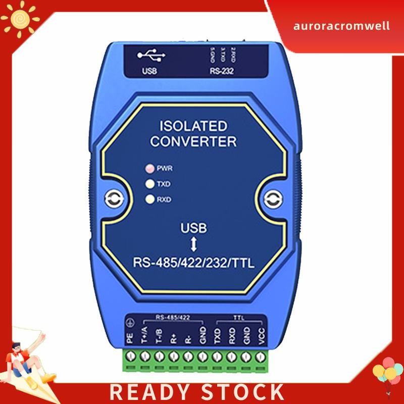 In Stock USB to RS485/RS422/RS232/TTL Converter CDSENET E810-U15C CH340 สัญญาณไฟแยก Type-C 3.5V/5V T