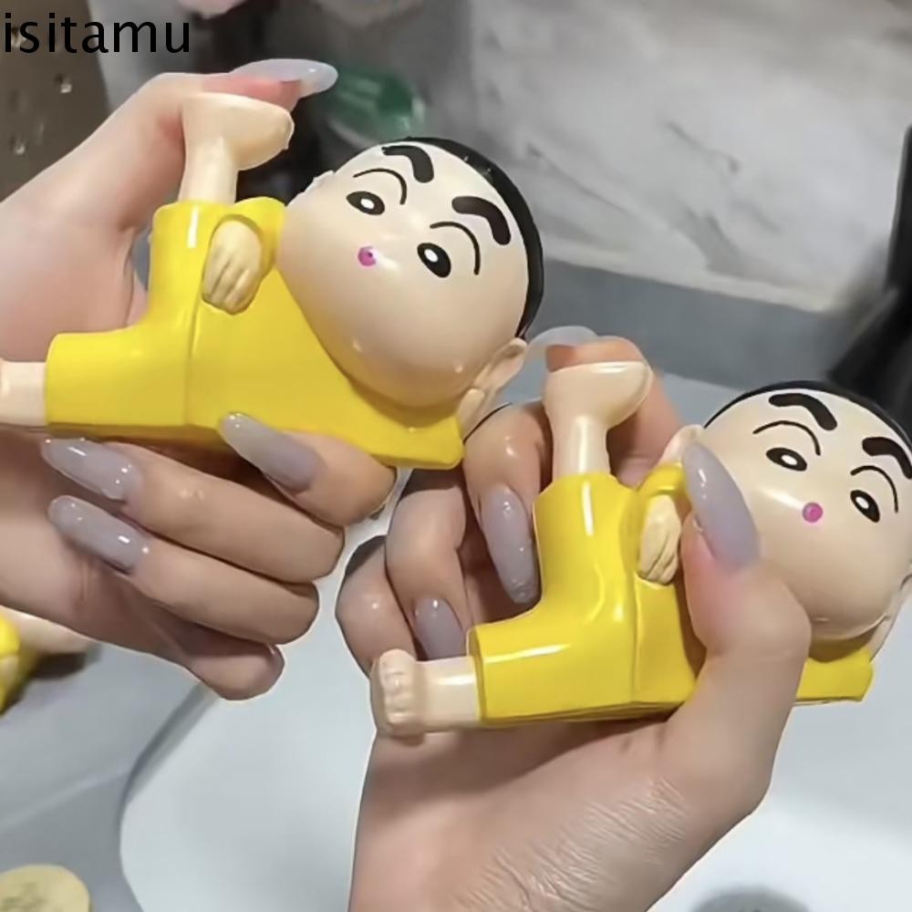 Isitaft Shin-chan ของเล่นอาบน้ําเด็ก, เครยอนชินจังของเล่นอาบน้ําชินจังตลก, เด็กวัยหัดเดินทารกการ์ตูนสเปรย์น้ําอะนิเมะว่ายน้ําของเล่นน้ําเด็ก