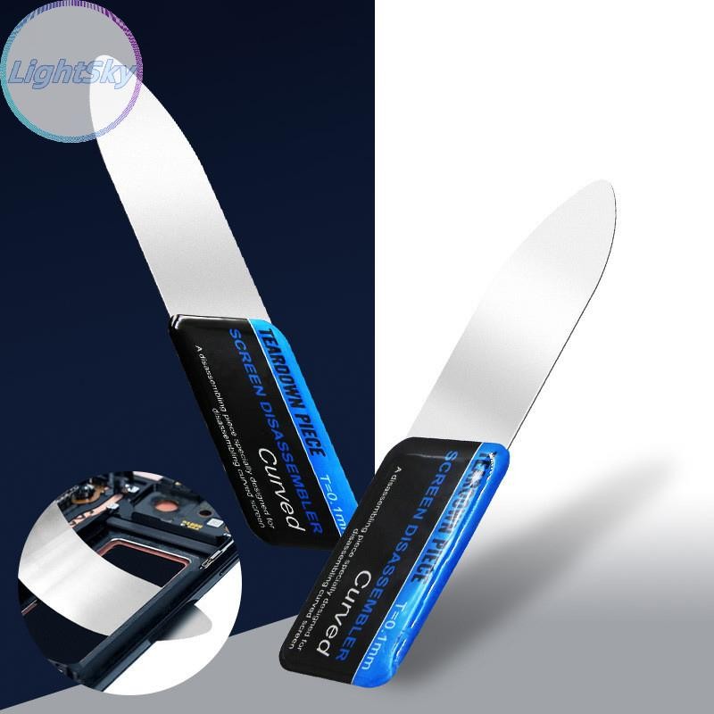 Lightsky obile โทรศัพท์หน้าจอโค้ง LCD Spudger เปิด Pry การ์ดเครื่องมือ Ultra Thin ยืดหยุ่น TH