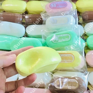 สกุชชี่น้ําตาล แท่งขนมปังสีมาการอง สกุชชี่ที่เพิ่มขึ้นช้า