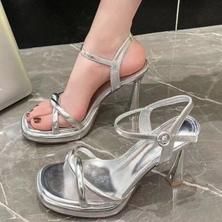 Stiletto French Sandals Premium Gentle New Casual