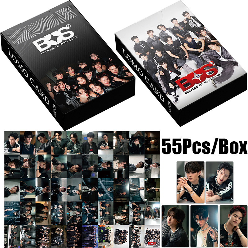 55 ชิ้น LOMO CARD BUS Photocard TRANSFORMER อัลบั้ม BUS เพราะคุณ I Shine Idol ของสะสมของขวัญ