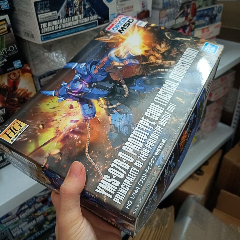 พร้อมสต็อก Bandai Gundam Assembly Model HG GTO 004 1/144 MS Discovery Prototype