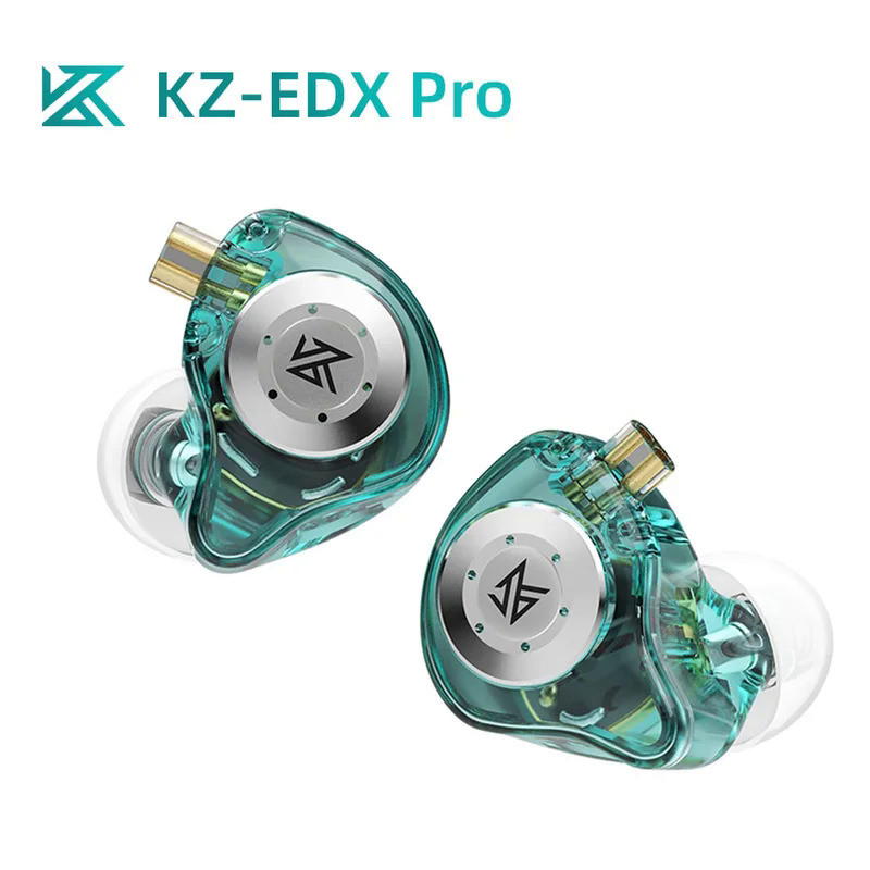 KZ EDX Pro Hybrid Technology HIFI In Ear Earphones Wired Headphones Bass Earbuds Sport Noise Cancell