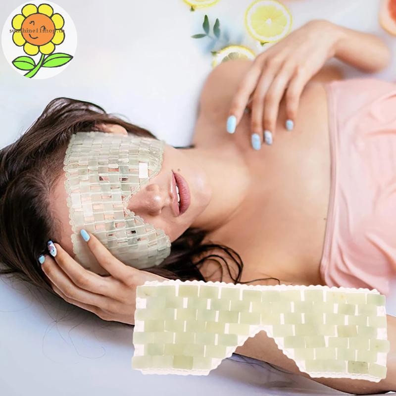 Sunshop Face Eye Mask ร้อน/เย็นหินบําบัดเครื่องมือนวด Home Beauty SPA Salon Skincare Beauty Massage TH