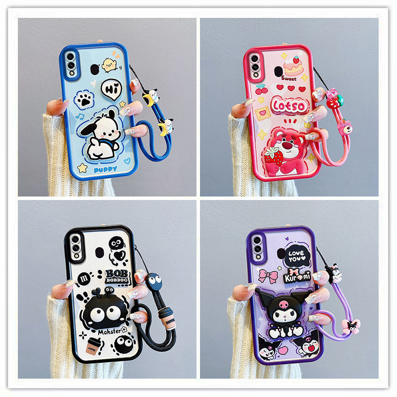 เคส Samsung a20 m10s M20s Bob 3Dตุ๊กตาเคสโทรศัพท์สําหรับSamsung a30 กรณีSamsung a20 m10s M20sกรณี