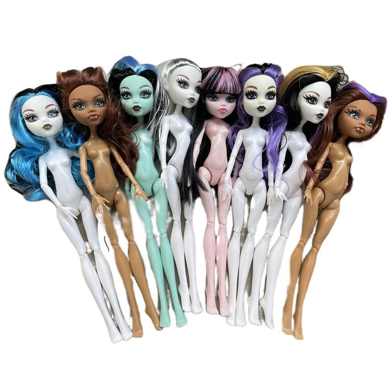 Monster Doll Head Elf High School Monster College Makeup Doll Head