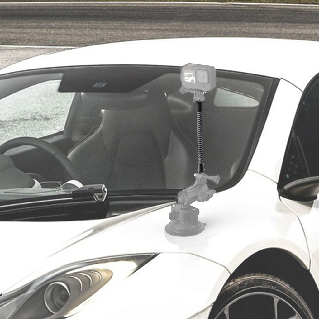 Bgning ใช้งานร่วมกับ Insta360 X4 / GoPro Hero 13 12 11 10 Action กล้องคาร์บอนไฟเบอร์ Extension Pole Stabilizer Rod Monopod สกรู 1/4 - รูปที่ 6