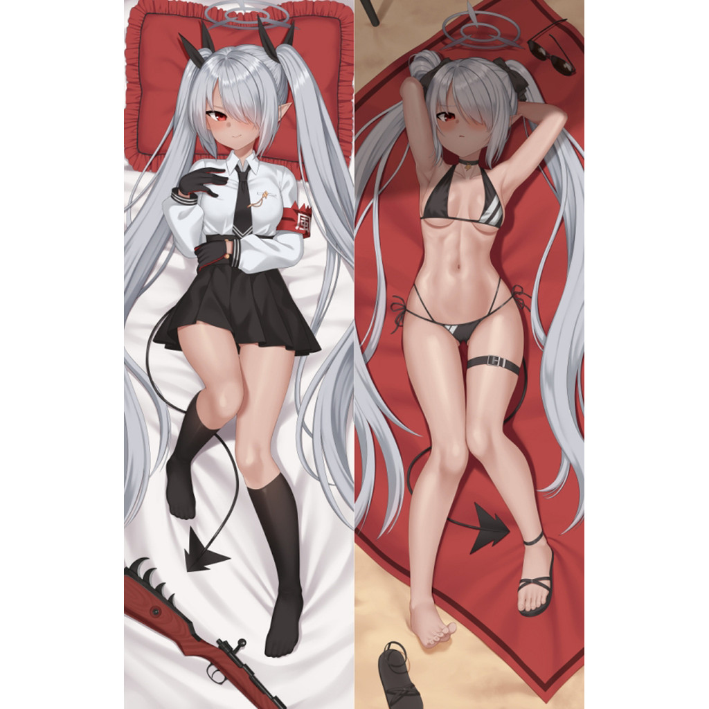 Blue Archive Shiromi Iori Dakimakura ฝาครอบอะนิเมะคอสเพลย์หมอน Otaku ผ้าปูที่นอนปลอกหมอน Peachskin