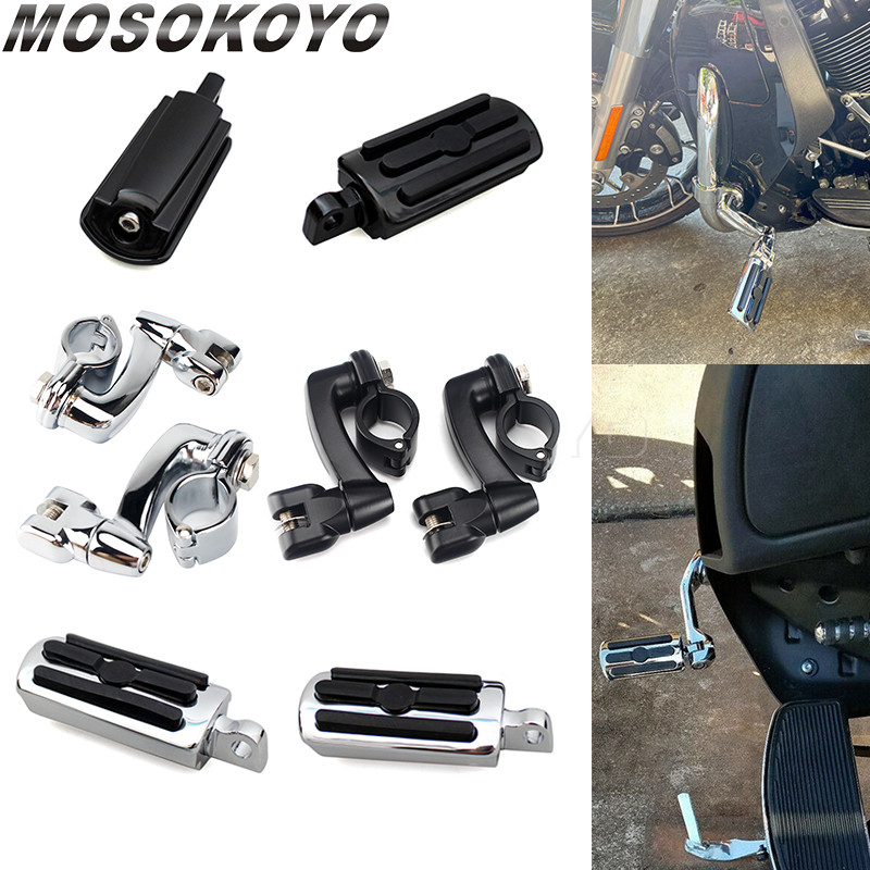 Y32MM 1.25 "Engine Guard Highway Clamps หมุดเท้ายาวสําหรับ Harley Dyna Honda GoldWing 1800 GL1800 GL