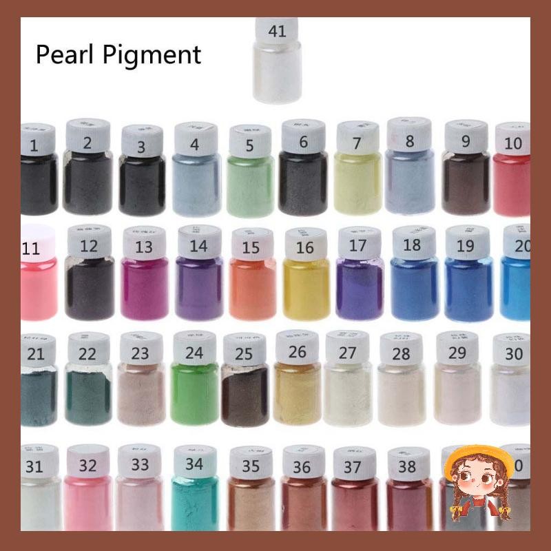 Li Cosmetic Pearl Powder Solvent Pigment Soap Bath Bombs สารเติมแต่งเพ้นท์เล็บ 10g