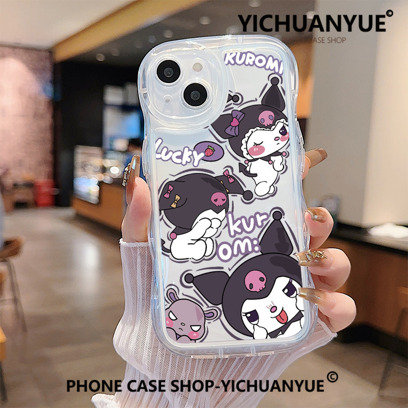 KOKO ส่งจากไทย การ์ตูนน่ารัก Cute Kuromi เคสไอโฟน11 12 13 15 14plus 15 pro max XR 12 13pro เคสเกาหลี7P 8P XS 14Pro 11pro