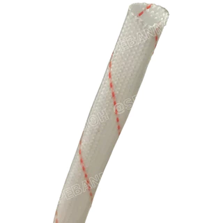 [ 10 เส้น ] FBGT ปลอกทนความร้อน SILICONE FIBERGLASS TUBE ท่อทนความร้อน ปลอกสายใยแก้วทนความร้อนเคลือบซิลิโคน ทนร้อน200...