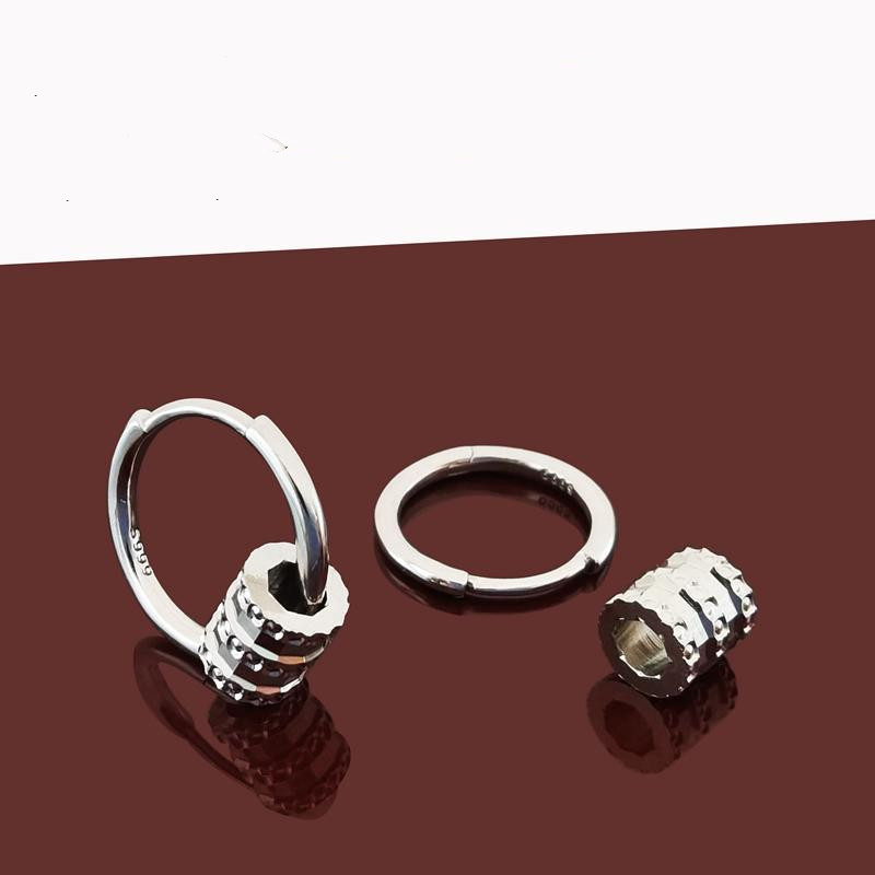 ส925 เงินสเตอร์ลิงต่างหูสไตล์ใหม่ร้อนขายผู้ชาย ซอก ออกแบบ สูง-จบ หญิงเดี่ยวต่างหู - รูปที่ 6