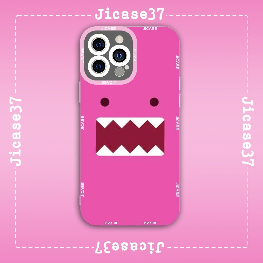 เคส iPhone Samsung Xiaomi Oppo Robot Pink Square Edge