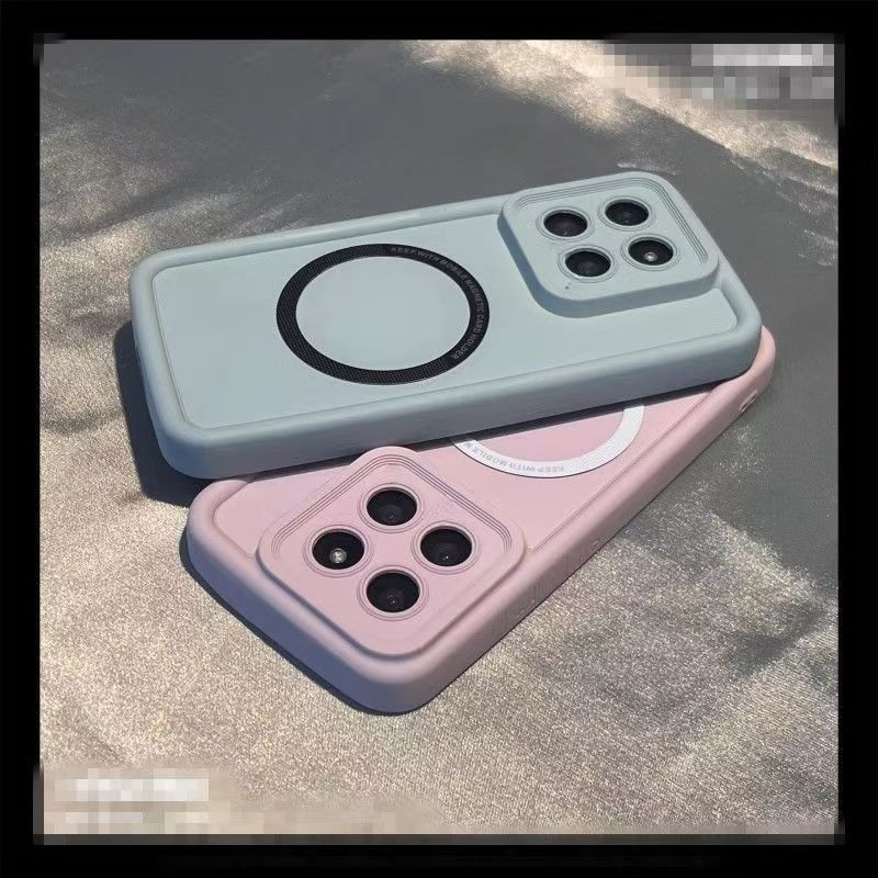 Magnetic Charging Transparent Anti-Crack เคส Xiaomi 13T 14T Mi 14 Mi13 Pro เคสโทรศัพท์ Mi13 Mi14 Ult