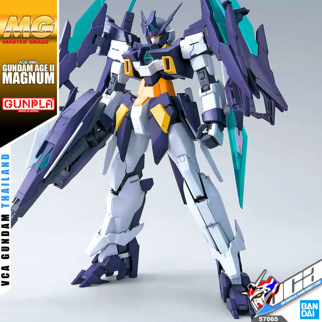VCA BANDAI GUNPLA MASTER GRADE MG 1/100 GUNDAM AGE II MAGNUM ประกอบ หุ่นยนต์ โมเดล กันดั้ม กันพลา ของเล่น