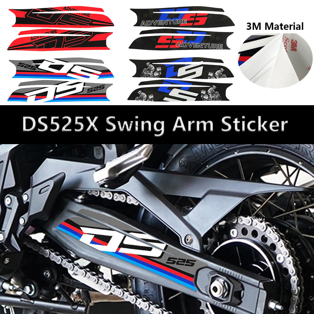3M รถจักรยานยนต์ Swing Arm สติกเกอร์ผจญภัย Para Moto ชุด Decals สําหรับ VOGE Valico DSX DS X DS525X 