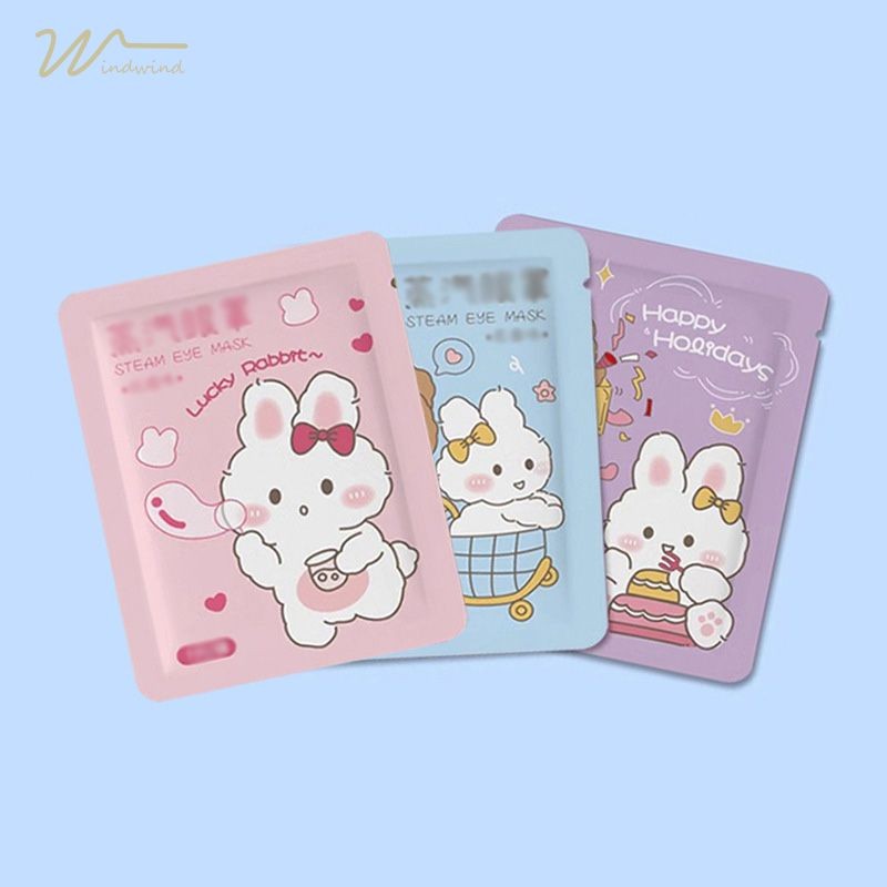 Windind มาส์กตาไอน้ำ แผ่นมาส์กตาอุ่น ลดขอบตาดำ ลดถุงใต้ตา ผ่อนคลายสายตา หลับยาก นอนหลับง่าย