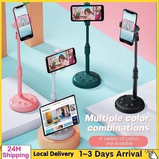 📱New Desk Phone Holder Mobile Phone Stand Broadcasting Support 360 Rotate Desktop/Adjustable Broadcasting Tablet Stand支架