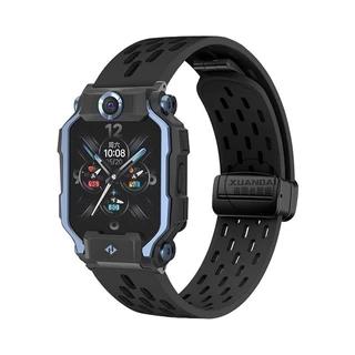 เหมาะสําหรับ Imoo Z1 Z2 z5 z6 Z7 X10 สมาร์ทนาฬิกาตาข่ายแม่เหล็กซิลิโคนสาย Z1 พับ Z2 ตาข่าย z6 ซิลิโคน imoo X10ผิวที่เป็นมิตร Imoo Z7 สายรัดข้อมือระบายอากาศ