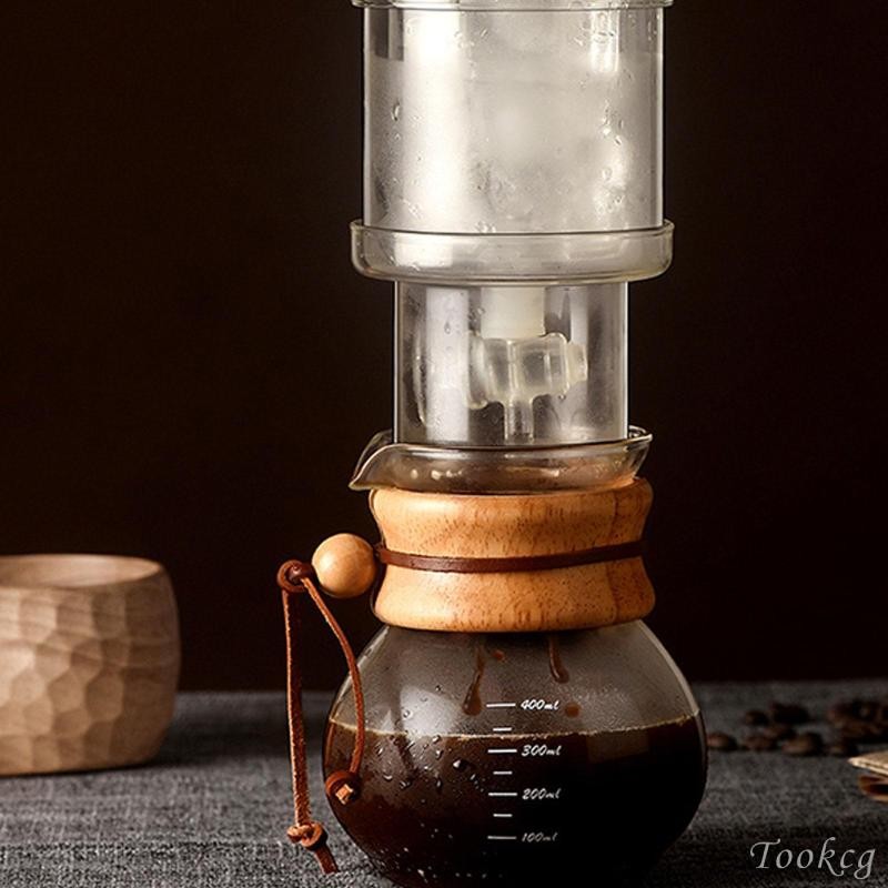 [Tookcg] Ice Drip Coffee Maker ดริปเปอร์กาแฟที่ทนทานสําหรับ Cafe Home Coffee Lovers Gift - รูปที่ 3