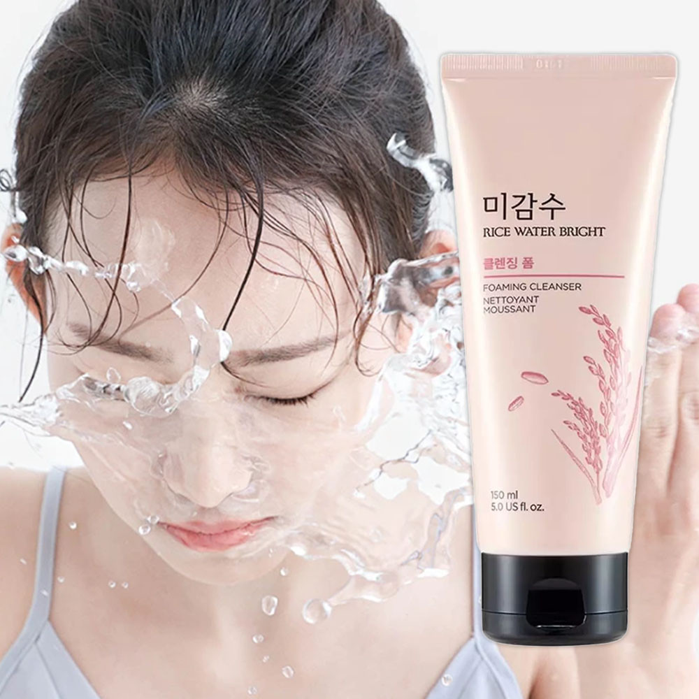 THE FACE SHOP - Rice Water Bright Cleansing Foam 150ml