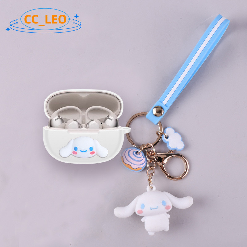 for Shokz OpenDots One E310 Case Cartoon Snoopy Cute Keychain Pendant Shokz OpenDots One E310 Silico