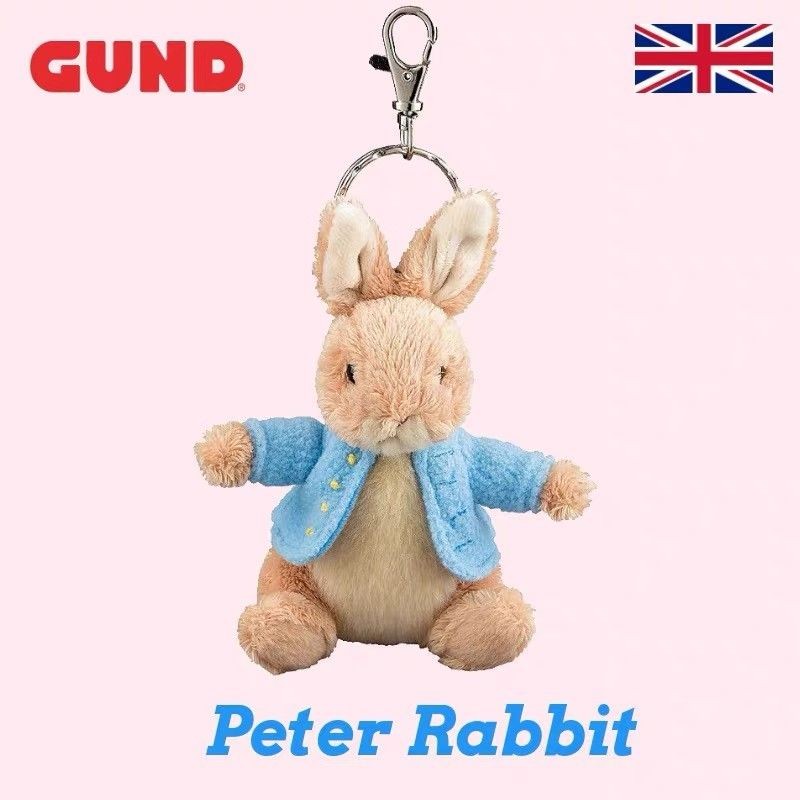 Beyblade cx Ready Stock จัดส่งฟรี UK Gund Peter Rabbit จี้พวงกุญแจ Peter Rabbit Peter ตุ๊กตากระต่าย