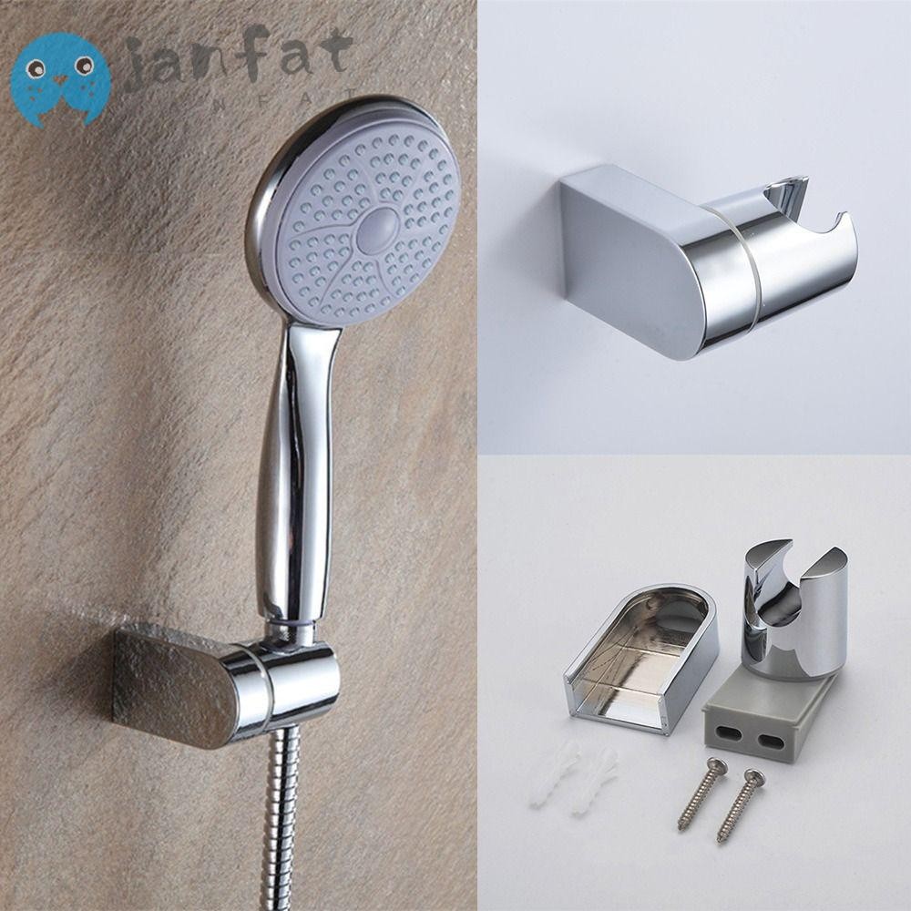Janfat ที่วางหัวฝักบัว Universal ABS ขายึดรองรับแบบปรับได้