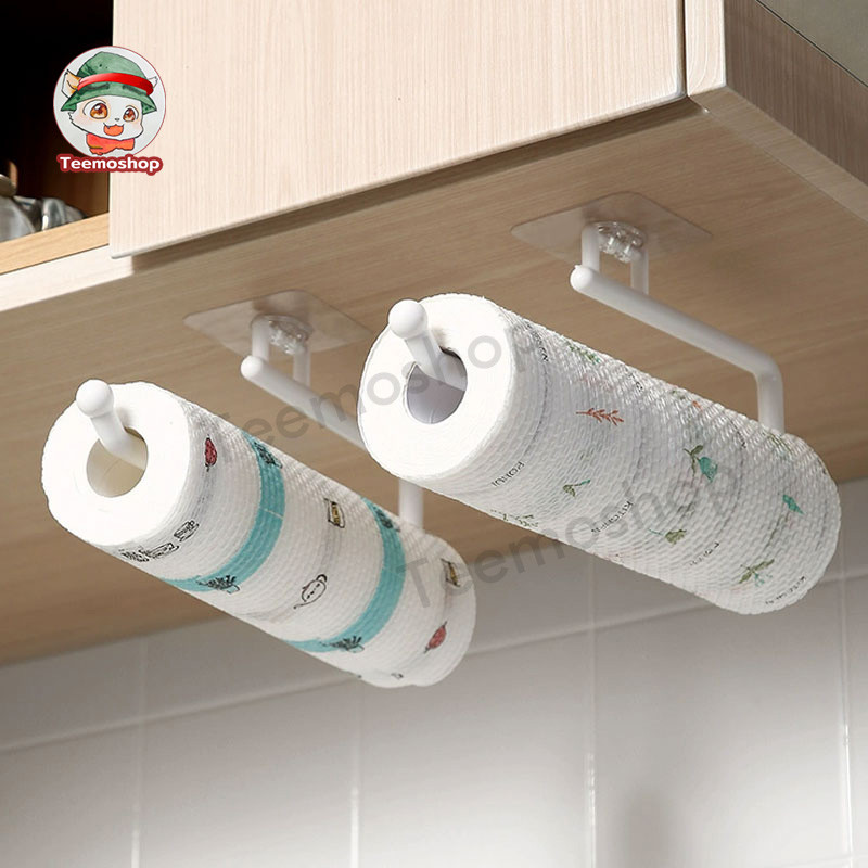 ที่แขวนผ้าเช็ดมือ ราวแขวนทิชชู่ ที่ใส่ทิชชู่ติดผนัง ที่แขวนกระดาษทิชชู่ ตะขอแขวนติดผนัง ไม่เป็นสนิม - รูปที่ 3
