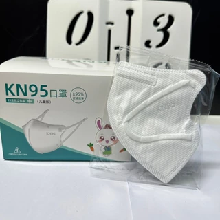 แมสเด็ก [1กล่อง25ชิ้น] แมสเด็ก KN95สีพื้น เหมาะสำหรับเด็ก 3-12ปี งานหนา5ชั้น กันฝุ่น กันPM2.5 มีสินค้าพร้อมส่ง