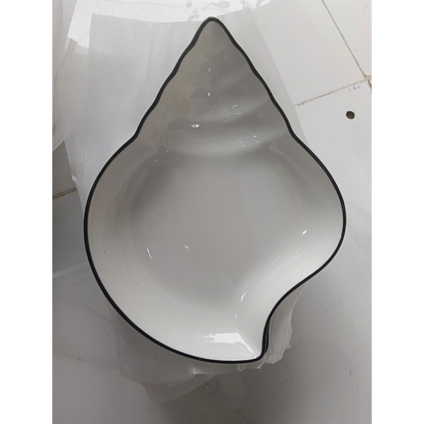 แผ่นหอยทาก 21.5X3.5CM สีดํา FRAME