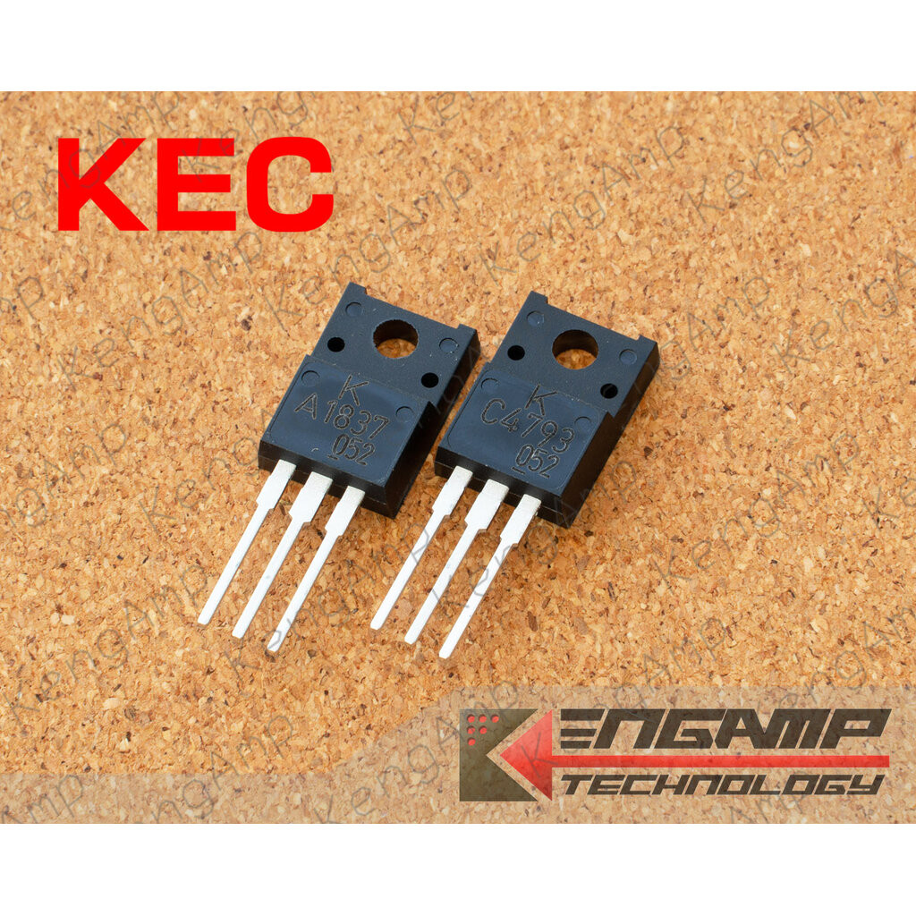 (มีตัวเลือก) [TR] A1837 + C4793 KEC Driver TR 1A 230V