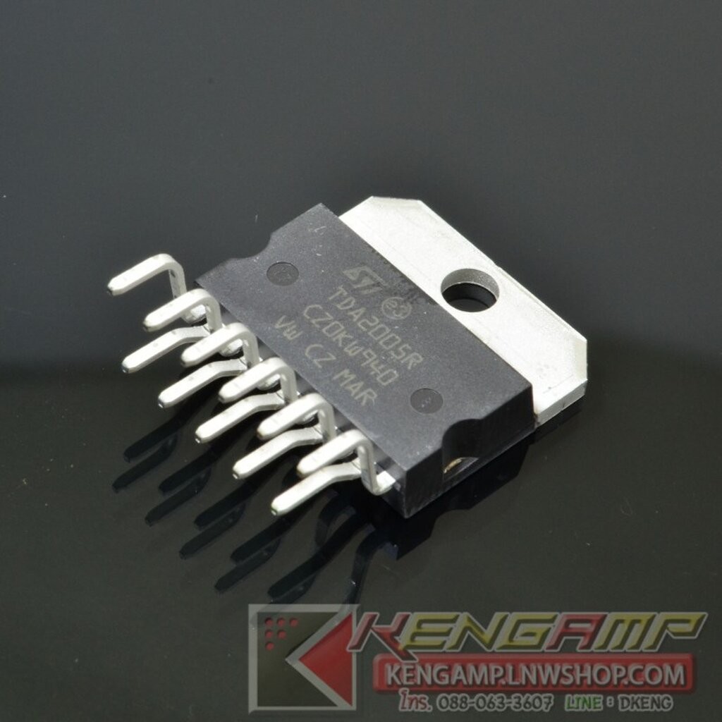 (1ตัว) [IC] TDA2005 ST 20 W bridge/stereo amplifier for car radio