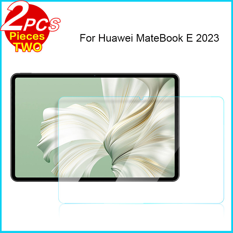 2 ชิ้นคุณภาพสูง HD ฟิล์มกระจกนิรภัยใสสําหรับ Huawei MateBook E Go 12.35 12.6 นิ้ว 2022 2023 Anti-Fin