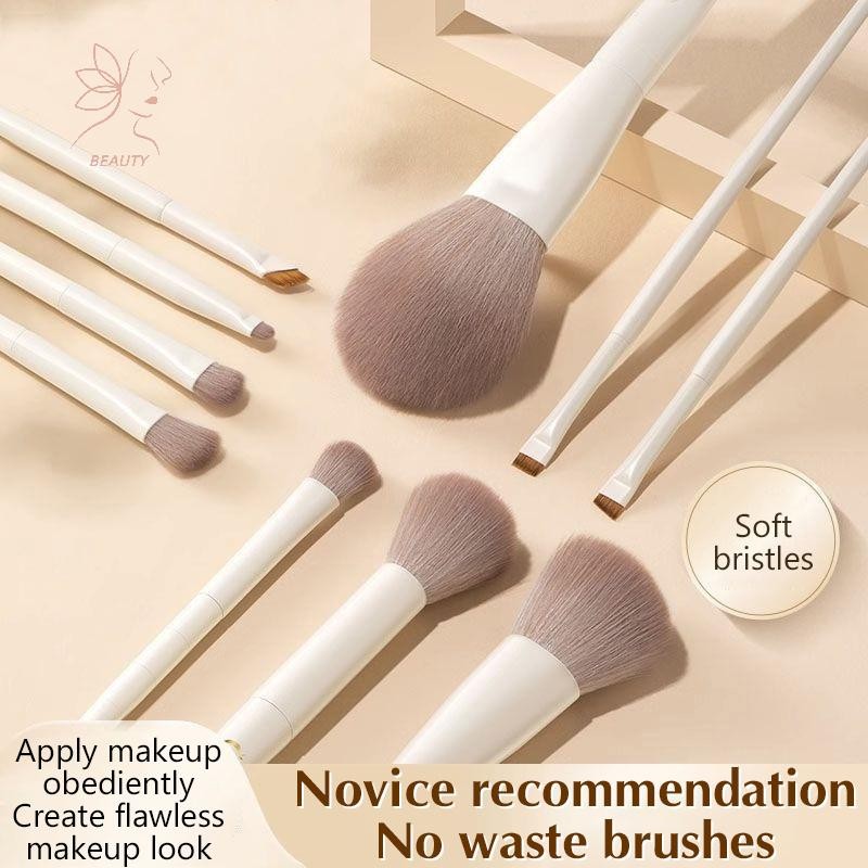 [maybeauty] 5/7/10/12PCs แปรงแต่งหน้าพร้อม Foundation Blush Eyeshadow Contour แปรงปัดแป้ง, ชุดแปรงแต่งหน้า, ชุดแปรงแต่งหน้ามืออาชีพ {TH}