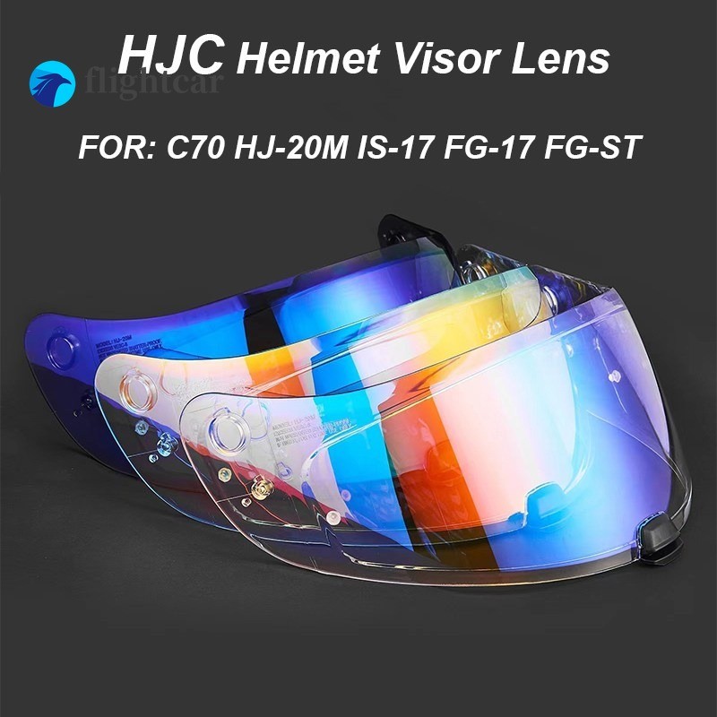 FT HJC Visor เลนส์ C70 / IS-17/FG-17/FG-ST HJC HELMET REVO Visor เลนส์
