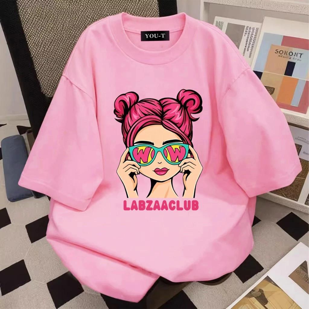 TeddyTee🎀เสื้อสาวอวบ ตัวใหญ่ ผ้าฝ้าย100% เสื้อผ้าแฟชั่นผู้หญิง สวมใส่สบาย เสื้อยืดผู้หญิง ไม่ต้องรีดผ้า S-4XL thumbnail 5