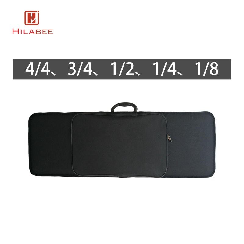 [สวัสดี] เคสแข็งไวโอลินน้ําหนักเบาพร้อมที่จับสําหรับผู้เล่นสมัครเล่นท่องเที่ยวเริ่มต้น