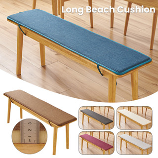 ผ้าฝ้ายลินิน เบาะรองนั่ง 4 ฤดูกาล เบาะโซฟาไม้เนื้อแข็งสี่เหล…