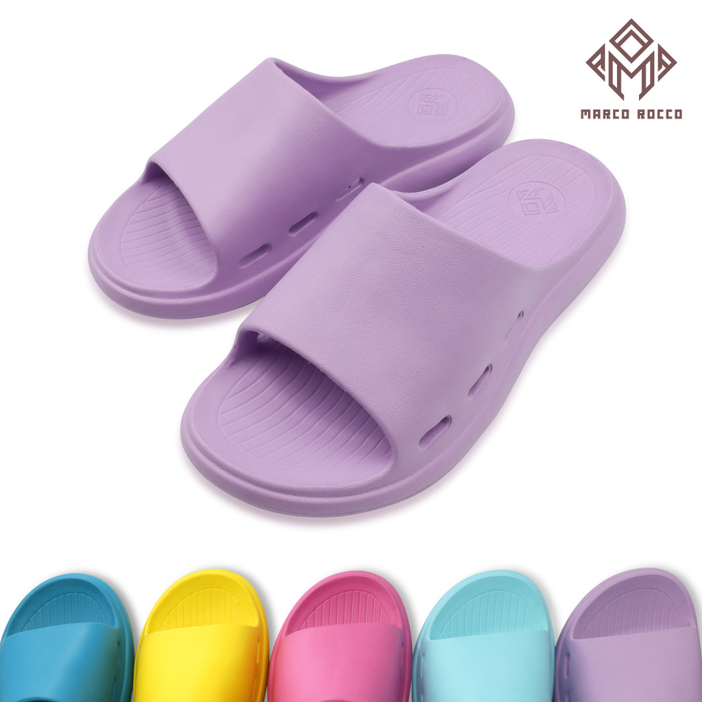 Marco Rocco รองเท้าสุขภาพ กันลื่น พื้นนุ่ม รองเท้าแตะ แบบสวม สำหรับผู้หญิง ผู้ชาย รุ่น MR8002W หนา2.