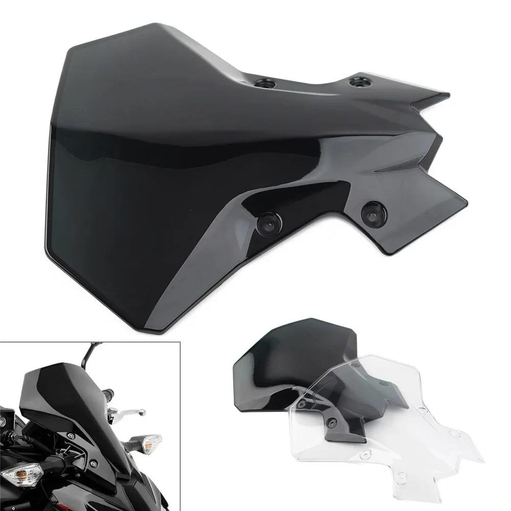 รถจักรยานยนต์ Double Bubble Windshield Deflector Protector หน้าจอลมสําหรับ Kawasaki Z900 z 650 z 900