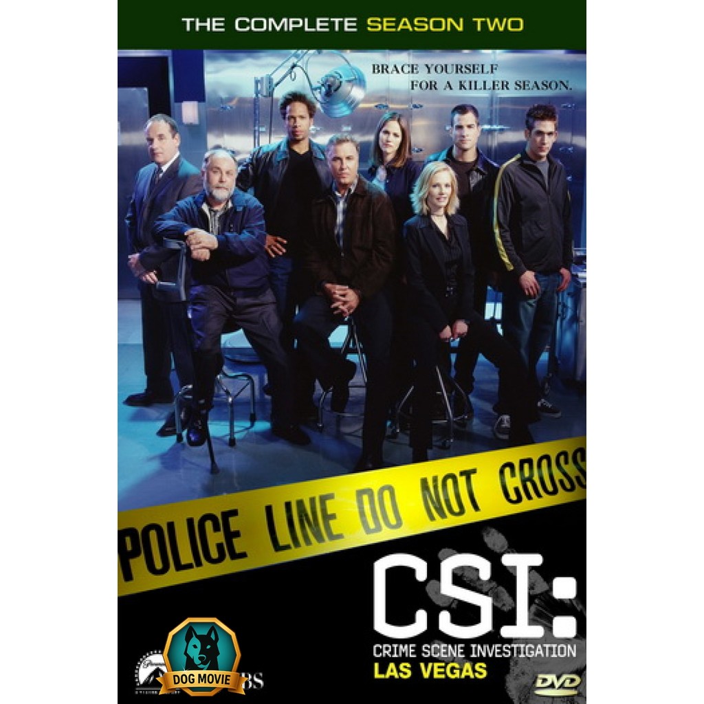 DVD เสียงไทยแท้ CSI Las Vegas Season 2 ไขคดีปริศนาเวกัส ปี 2