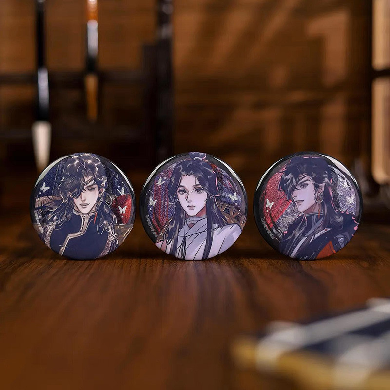 พรอย่างเป็นทางการของสวรรค์สินค้าการ์ตูน Bliss Shop Bar Blessing Thank You ตราจานดีบุกเมืองดอกไม้จน