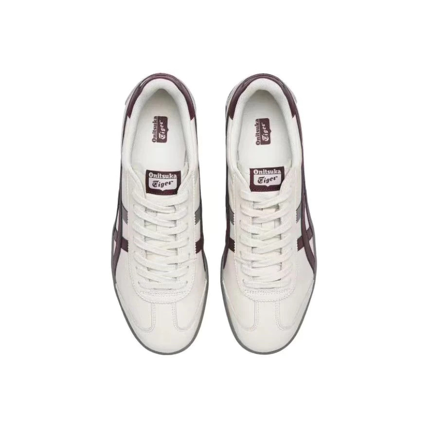 【100% Original 】Tiger TOKUTEN Off White 1183A862-200 Low Top Unisex Sneakers