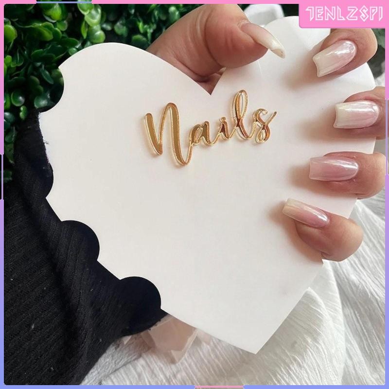 [Acituna] Nail Photo Prop การ์ดแสดงผลเล็บขนาดกะทัดรัดอเนกประสงค์สําหรับสตูดิโอสําหรับร้านเสริมสวย