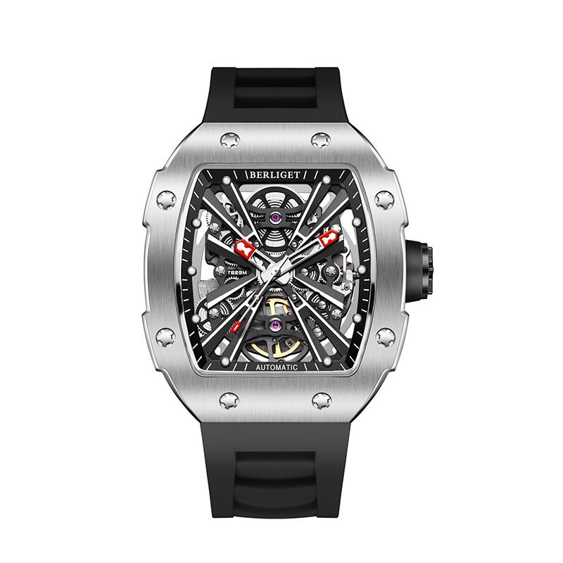 Fgf ริชาร์ด การเคลื่อนไหวนําเข้านาฬิกาผู้ชายบาร์เรลประเภทนาฬิกากลไกอัตโนมัตินาฬิกาผู้ชายกันน้ําส่องส