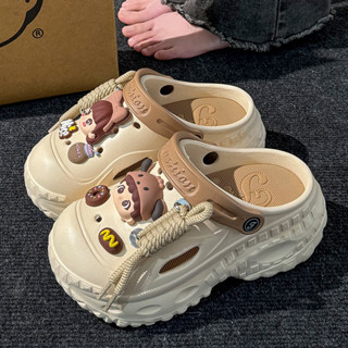 รองเท้าแตะสำหรับเด็กหญิงสไตล์ใหม่ พื้นหนานุ่ม สวมใส่ได้ทั้งใ…